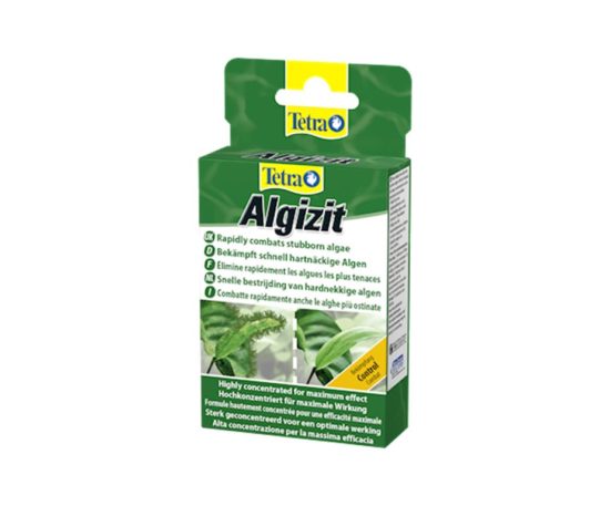 Tetra Algizit combatte efficacemente tutti i tipi di alghe grazie al principio attivo altamente concentrato.