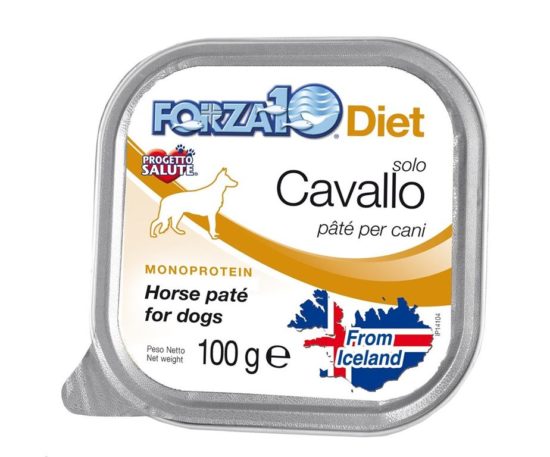 Forza10 solo diet cavallo è una dieta monoproteica alle carni alternative della linea dietetica studiata da sanypet per la riduzione delle allergie e delle intolleranze alimentari.
