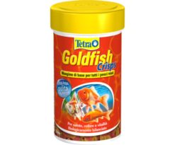 Tetra Goldfish Crisps è un alimento con un rapporto ottimale tra proteine e grassi