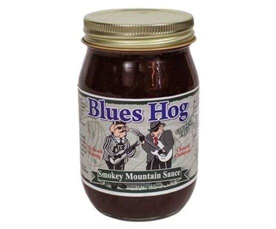 Blues hog 'smokey mountain' bbq sauce.