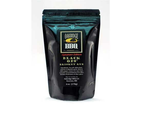 Oakridge bbq 'black ops' brisket rub 170 g.