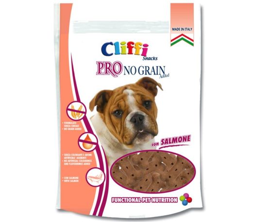 Cliffi pro no grain added snack salmone 100 g.