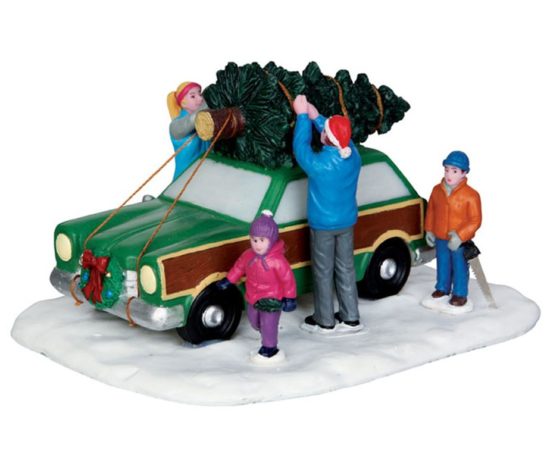 Christmas tree transport.