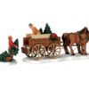 Christmas tree wagon