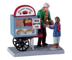 Delivery bread cart.