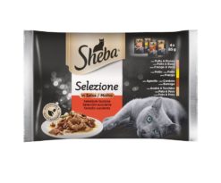 Sheba Selezione Con Carne 4x85 G.