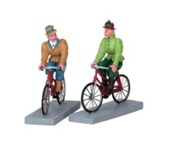 Lemax Bloomers And Bicycles