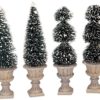 Lemax Cone-shaped & Sculpted Topiaries