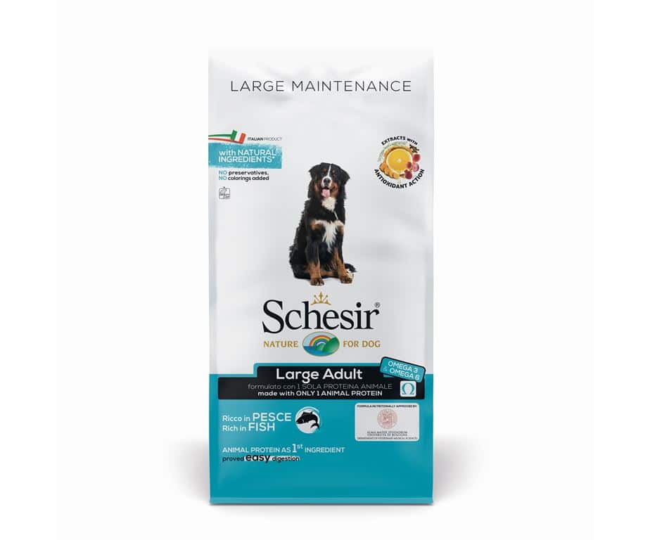 Schesir dog large pesce 12 kg.