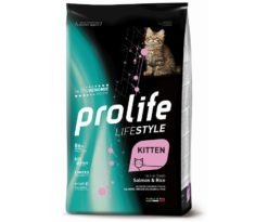 Prolife lifestyle kitten salmon & rice 400 g.