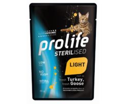 Prolife Cat Sterilised Light Turkey/goose 85 G.