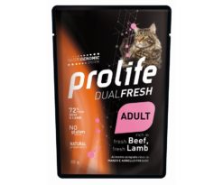 Prolife Cat Dualfresh Adult Beef & Lamb 85 G.