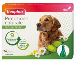 Lo Spot On Protezione Naturale Beaphar per cani di taglia grande utilizza solo essenze ed oli vegetali davvero efficaci contro parassiti ed insetti ed al contempo delicati con il mantello e la cute dell’animale.