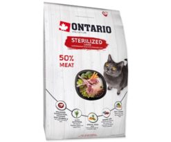 Ontario Cat Sterilised Lamb 400 G.