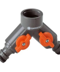 Il rubinetto a 2 vie gardena è utile per il funzionamento di due accessori.