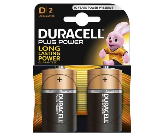 Duracell con Duralock™ garantisce che l’energia a lunga durata incorporata in ciascuna batteria Plus Power rimanga al 100% per un periodo che si estende fino a 10 anni prima dell’uso.