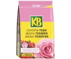 Concime organo-minerale specifico per rosacee e arbusti da fiore.