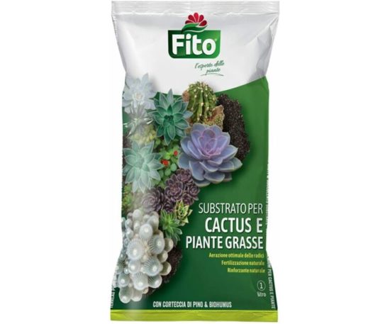 Fito Substrato Cactus E Piante Grasse 1 Lt