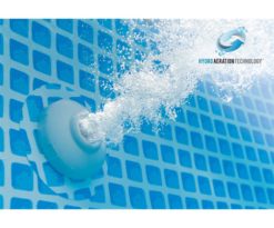 Intex pompa a sabbia combo con sistema eco per piscine fino a 56.800 lt. flusso 10 mc/h.