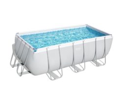 Bestway 56456 - Trascorri le giornate di bel tempo divertendoti nel totale relax con questo set da piscina Power Steel!