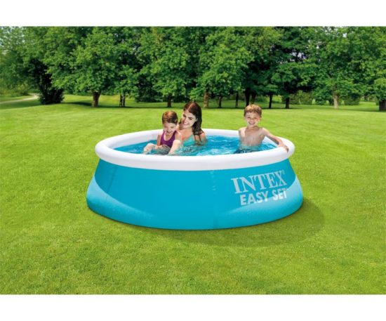 Intex 28101 - I tuoi bambini sono pronti per la loro prima "Vera" piscina? Questa piscina Intex Easy Set è pensata appositamente per loro