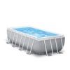 Intex 26788 - Le piscine della linea Prism Frame sono dotate di una robusta struttura in metallo con pareti lateral in PVC triplo strato SUPER –TOUGH™ e acciaio trattato resistente a ruggine e corrosione