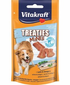 I Treaties Bits sono gustosi bocconcini con un contenuto elevato di carne ed un goloso ripieno che fa impazzire tutti i cani.