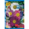 Astro semplice è una pianta annuale a portamento eretto dai grandi fiori a forma di margherita particolarmente adatti da recidere. Il suo ciclo vegetativo dura 90-120 giorni.