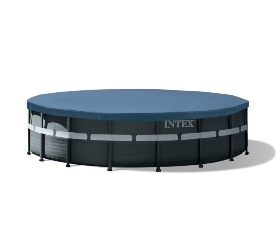 Intex 26330 - Piscina fuori terra Intex completa di filtro a sabbia con 2 raccordi. La piscina è realizzata in PVC in triplo strato ultraresistente e completa di accessori.