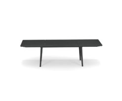 La collezione Plus4 si compone di un tavolo allungabile da 160+110x90 cm