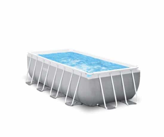 Intex 26790 - Le piscine della linea Prism Frame sono dotate di una robusta struttura in metallo con pareti lateral in PVC triplo strato SUPER –TOUGH™ e acciaio trattato resistente a ruggine e corrosione