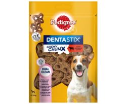 Con Pedigree Dentastix Chewy Chunx offrirete al vostro cane un gustoso snack tutto da masticare