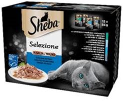 Sheba busta multipack selezione salsa del mare 85x12g