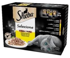 Sheba busta multipack selezione salsa gustosa 85x12g