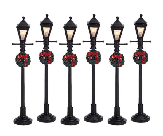 Gas lantern street lamp