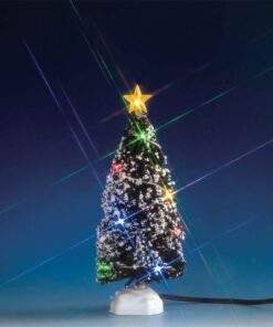 Lemax lighted christmas tree