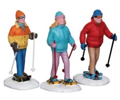 Lemax snowshoe walkers