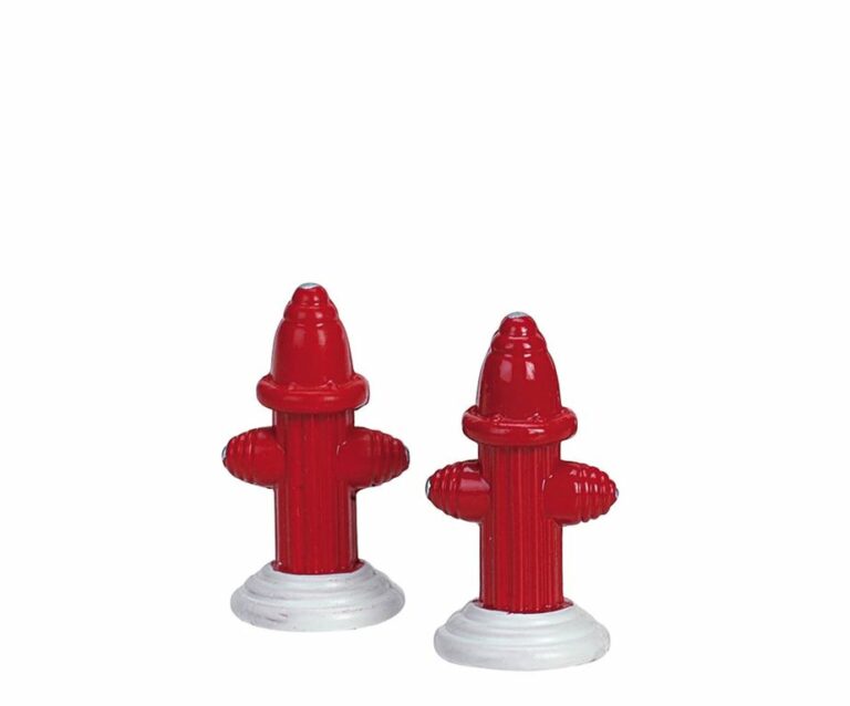 Lemax 24986 - Metal fire hydrant