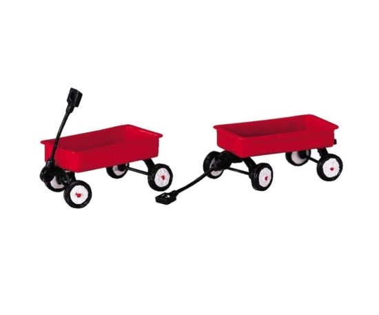 Lemax 44175 - Red wagons