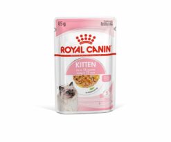 Alimento completo per gatti - Per la seconda fase della crescita dei gattini (da 4 a 12 mesi). Ideale anche per le gatte in gestazione. Fettine in gelatina.