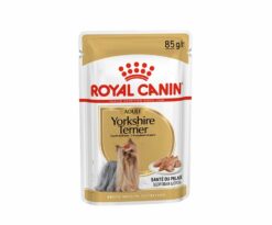 Morbido patè per cani adulti e maturi oltre 10 mesi di età royal canin yorkshire terrier. Alta appetibilità