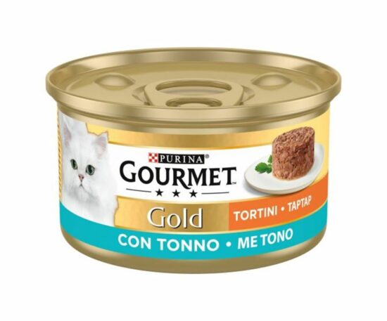 Gourmet gold tortini: piccoli bocconi tagliati finemente con carni o pesce