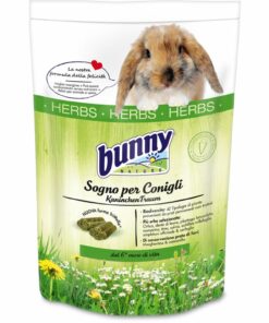 Mangime completo per conigli nani Bunny Sogno BASIC con tante fibre