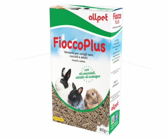 Alimento completo per conigli nani cuccioli e adulti con olii essenziali