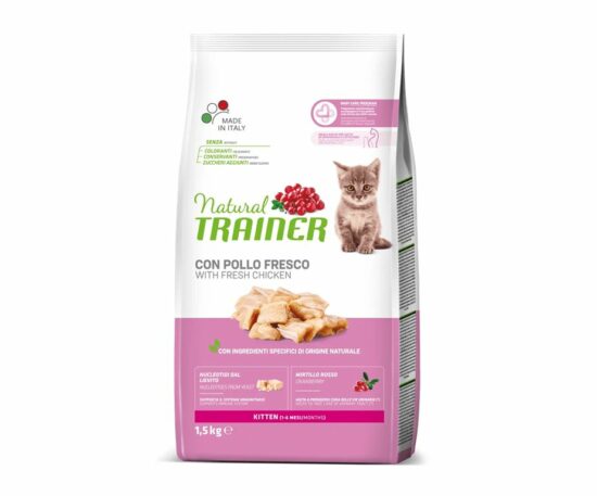 Alimento completo ed equilibrato per gattini da 1 a 6 mesi d'età. Ideale anche per gatte in gravidanza o in allattamento.
