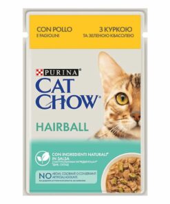 Cat chow hairball pollo e fagiolini 85 g.