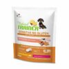 Natural Trainer Sensitive No Gluten Mini Adult con Salmone alimento completo ed equilibrato per cani adulti di piccola e piccolissima taglia.