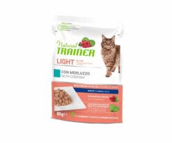 Alimento umido completo per gatti adulti con ridotto contenuto di grassi