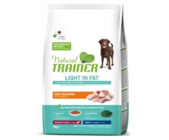 Trainer Natural Dog Ideal Weight Adult Medium Maxi Carni Bianche è un alimento completo ed equilibrato per cani adulti di taglia media e grande con tendenza al sovrappeso.