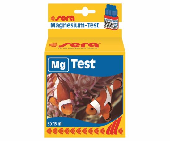 Per il controllo facile e sicuro del contenuto di magnesio nell’acquario marino.